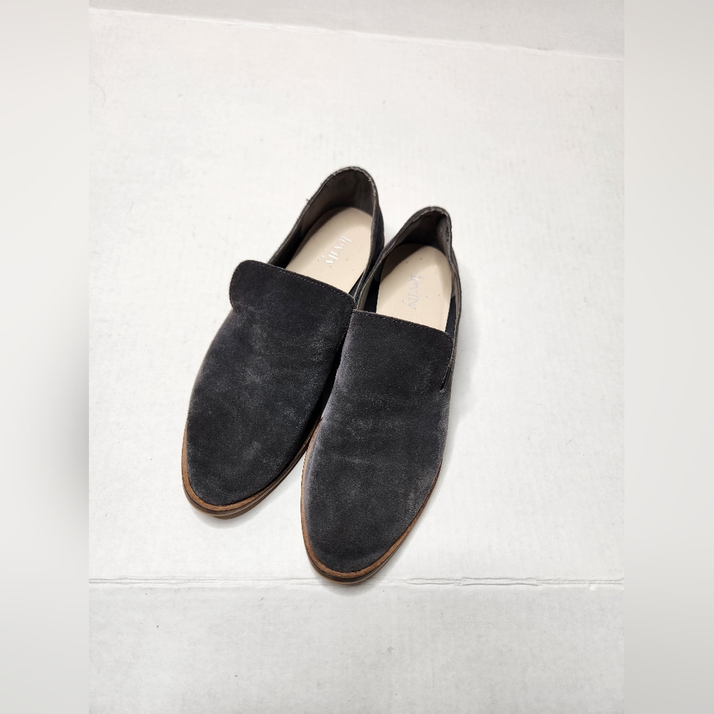 Levity Black Suede Loafers